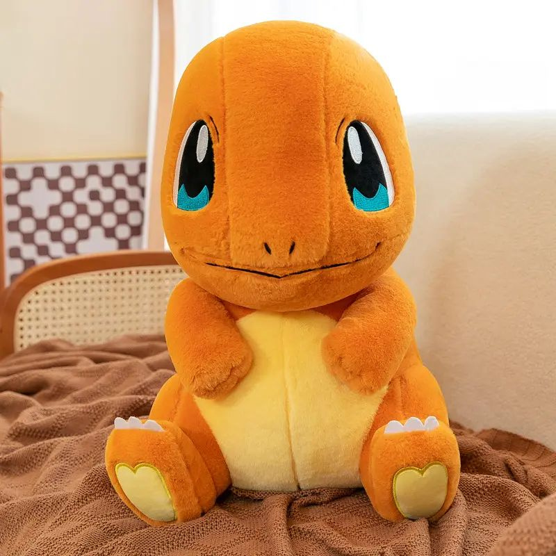 Мягкая плюшевая игрушка покемон Чармандер (Charmander) из аниме мультфильма "Pokemon" 25 см  #1