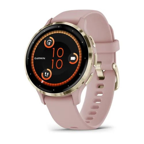 Умные часы Garmin Venu 3S soft gold rose band #1