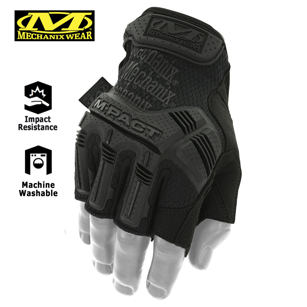 Перчатки MECHANIX M-Pact Fingerless Covert (black), р.XL #1