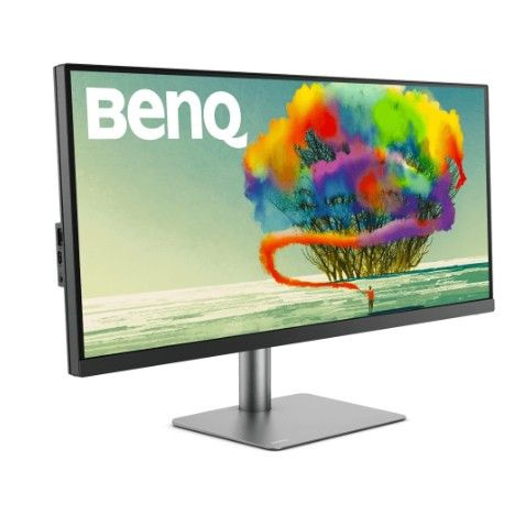 BenQ 34" Монитор 9H.LJHLB.QPE, черный #1