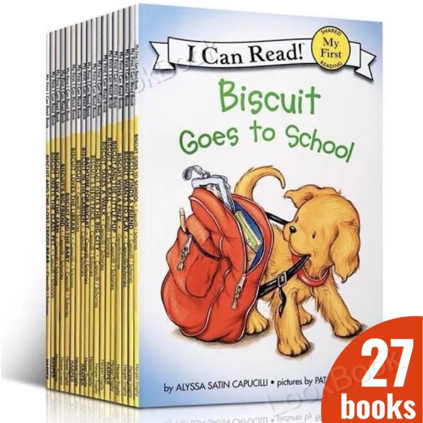 I Can Read Biscuit 27 Books / Книги для чтения на английском языке для детей | Capucilli Alyssa Satin #1