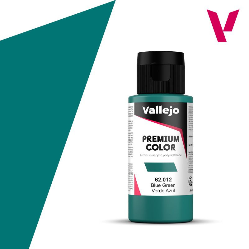 Краска Vallejo серии Premium Color - Blue Green 60мл. #1