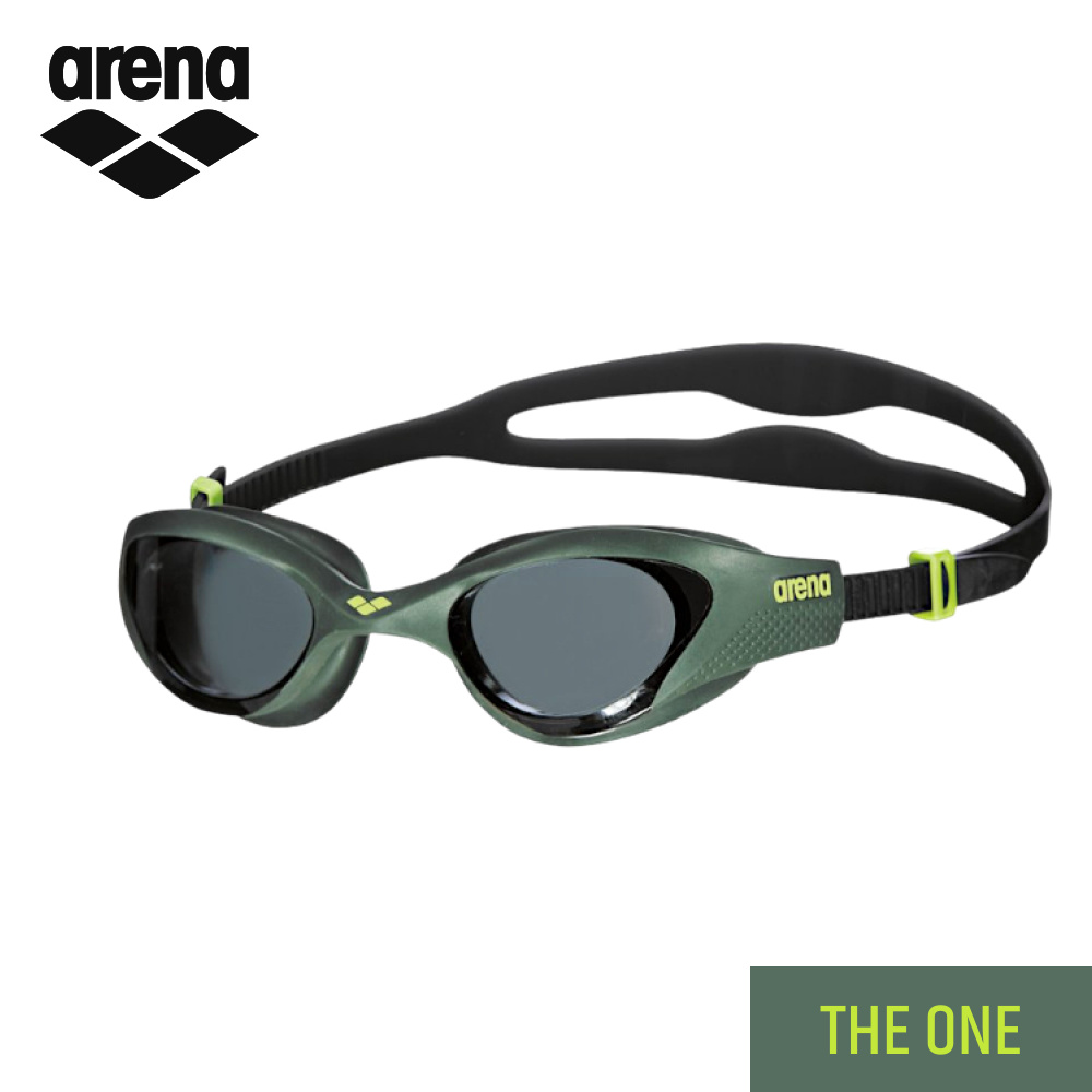 Очки для плавания Arena взрослые THE ONE 001430 560 - smoke-deep green-black / очки для плавания арена #1