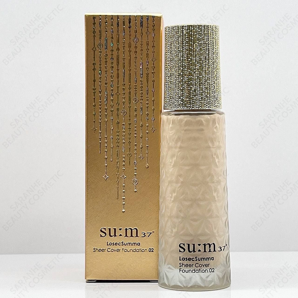 Тональная основа для лица SU:M37 LosecSumma Sheer Cover Foundation 30ml #1