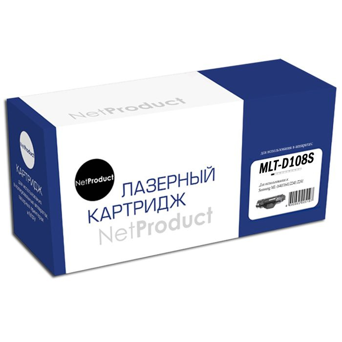 Картридж NetProduct (N-MLT-D108S) для Samsung ML-1640/1641/2240/2241 #1