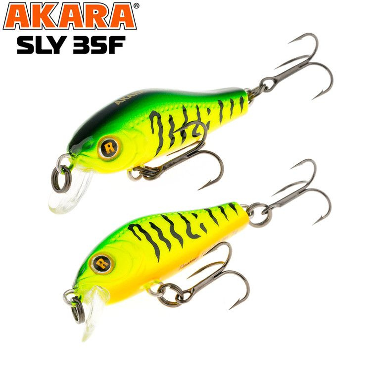 Воблер Akara Sly 35F 2,0гр. (1/14 oz 1,4 in) А7 #1