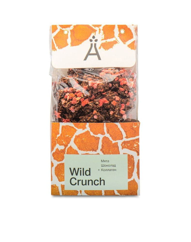 Гранола хрустящая Wild Crunch, Мята и Шоколад от Елены Наумовой, 260 г, Москва  #1