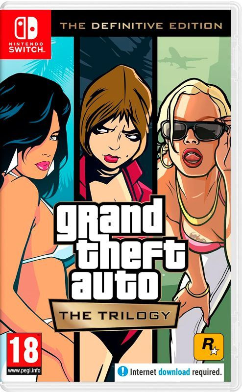 Игра Grand Theft Auto: The Trilogy. The Definitive Edition NSW, русские субтитры (EU) (Nintendo Switch, #1