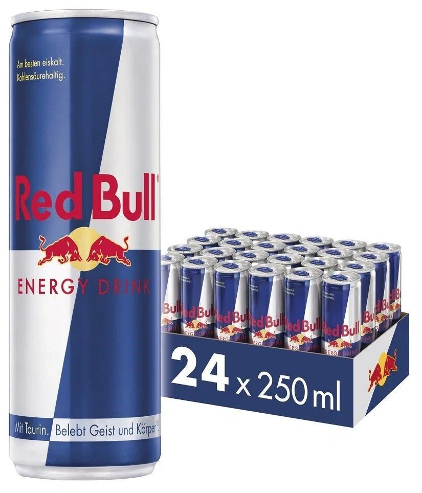 Энергетический напиток Red Bull / Ред Булл, 0.25 л., Упаковка 24шт.  #1