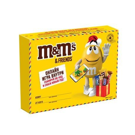 Набор конфет подарочный M&M's Посылка, 150г 1шт #1