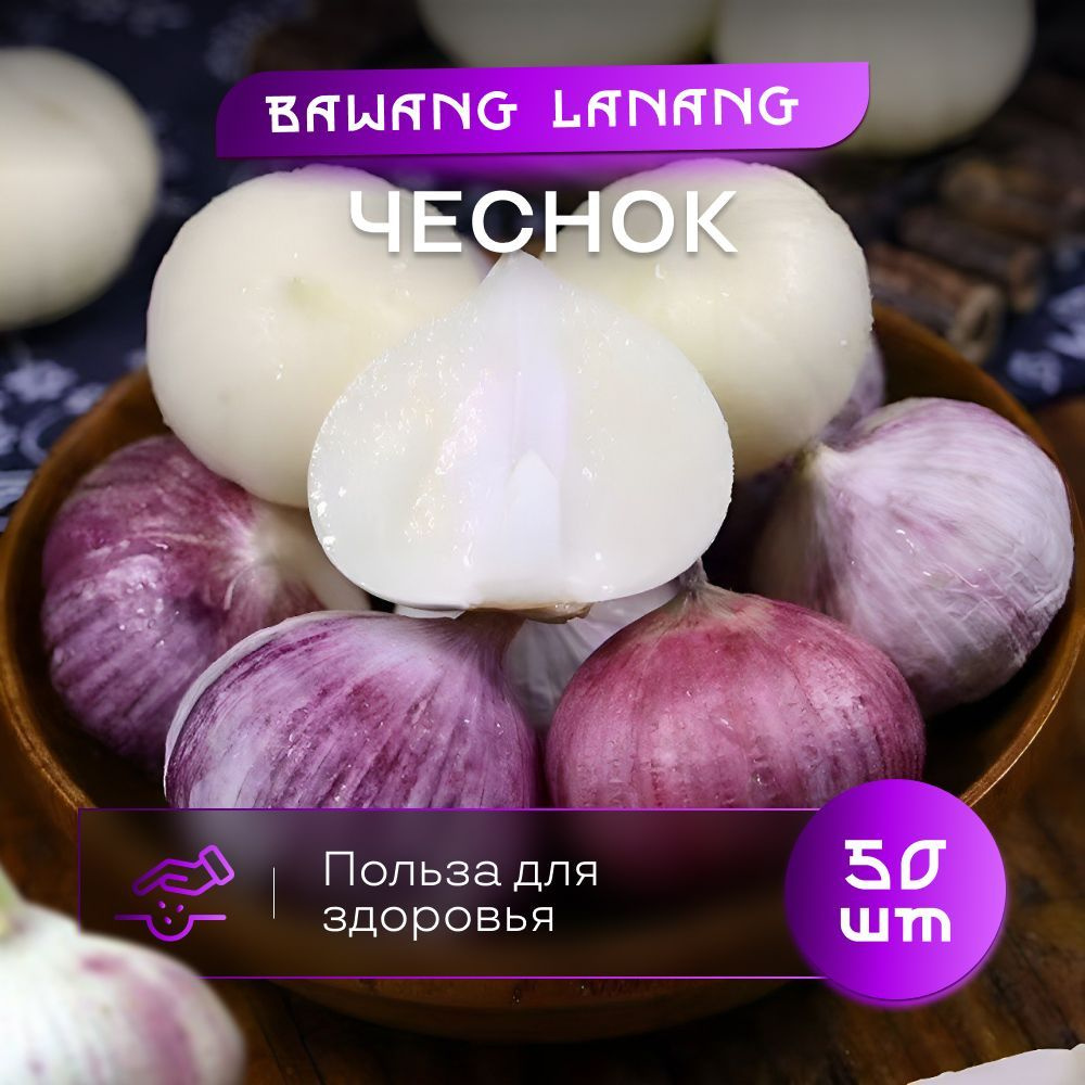 Чеснок одноголовый Bawang Lanang семена 50 шт #1