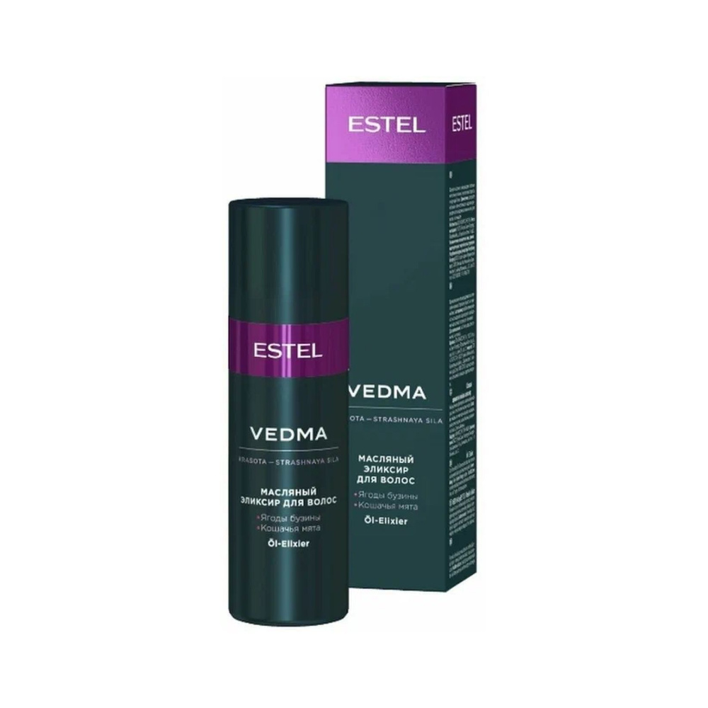 ESTEL PROFESSIONAL Эликсир VEDMA для блеска волос масляный, 50 мл #1