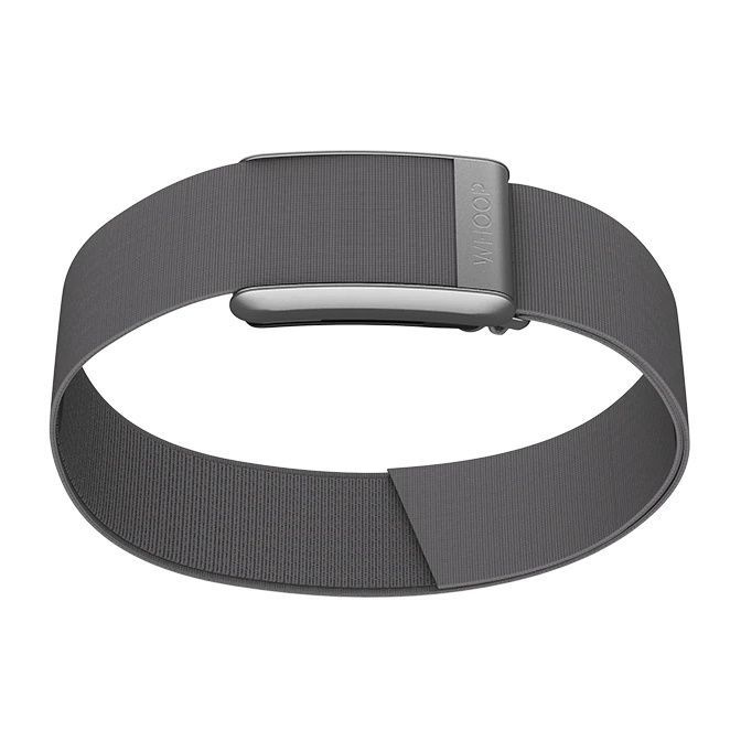 Плетёный ремешок для фитнес браслета на бицепс Whoop 4.0 HydroKnit Bicep Band (Storm Gray) S/M  #1