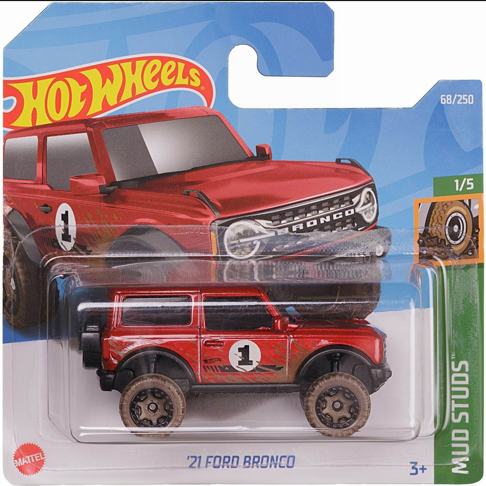 Hot Wheels Машинка Коллекционная 21 Ford Bronco #1