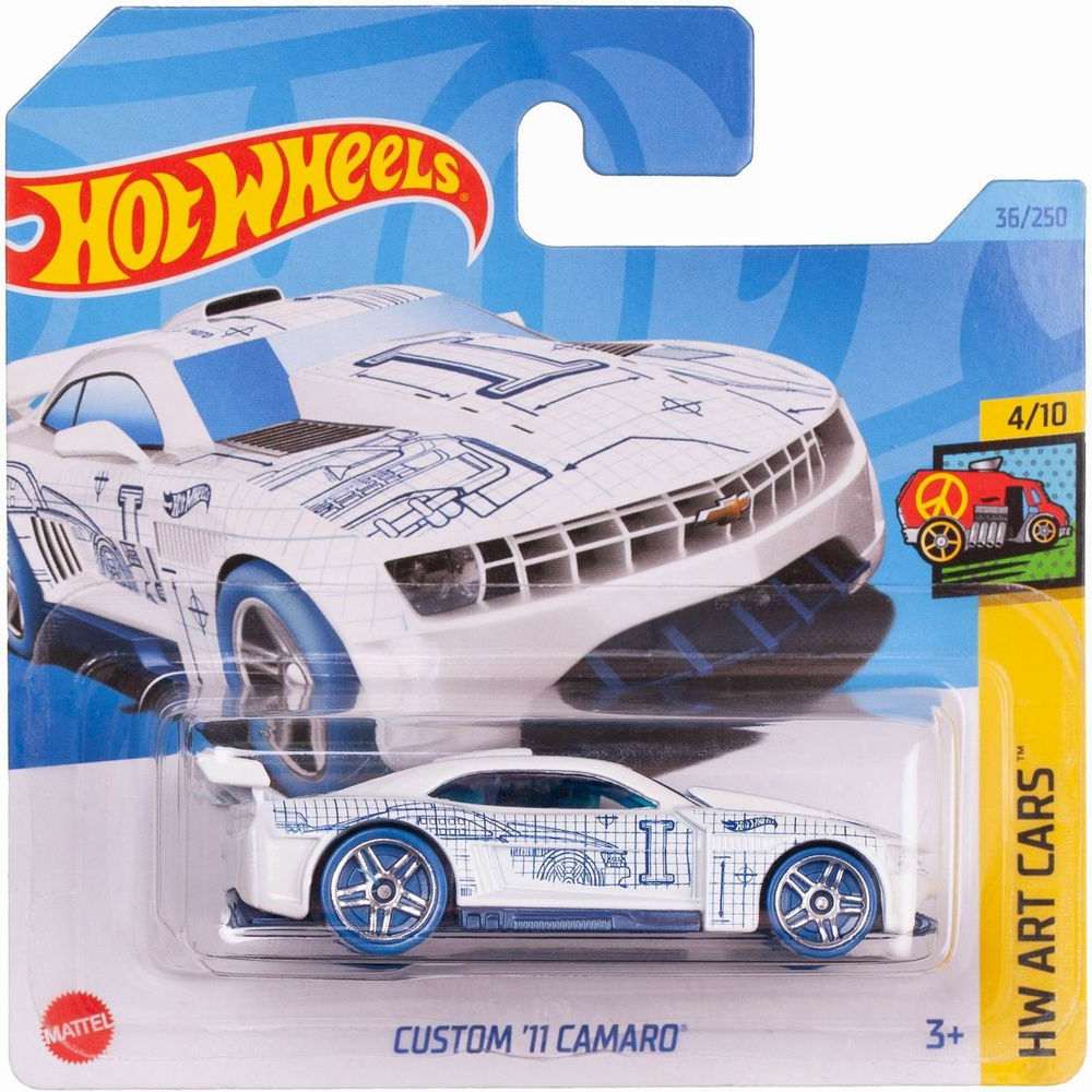 Hot Wheels Машинка Коллекционная Custom 11 Camaro #1