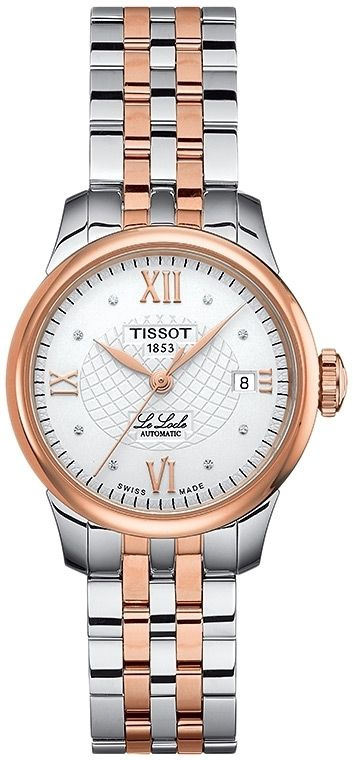 Швейцарские механические часы с автопозаводом Tissot Le Locle Automatic Lady T41.2.183.16 на стальном #1