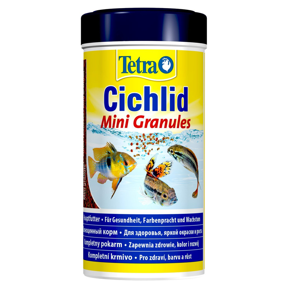 Tetra Cichlid Mini Granules корм для небольших цихлид в гранулах 250 мл  #1