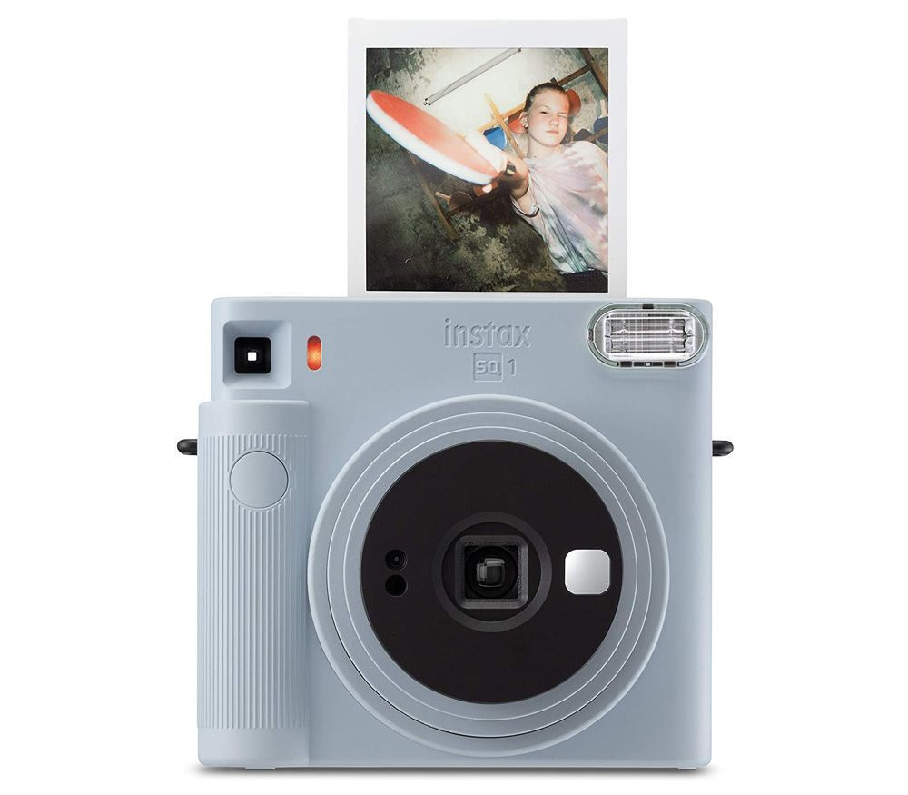 Фотоаппарат мгновенной печати Fujifilm INSTAX SQ 1, голубой #1