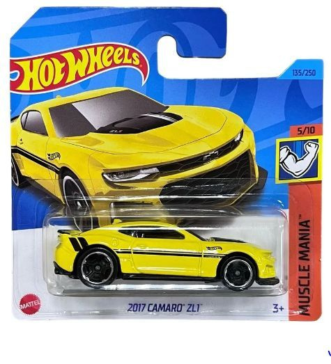 Машинка Hot Wheels 2017 Camaro ZL1 / HW MUSCLE MANIA / Хот Вилс #1