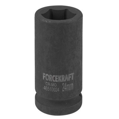 Головка ударная глубокая 3/4", 24мм (6-гранная) FORCEKRAFT #1