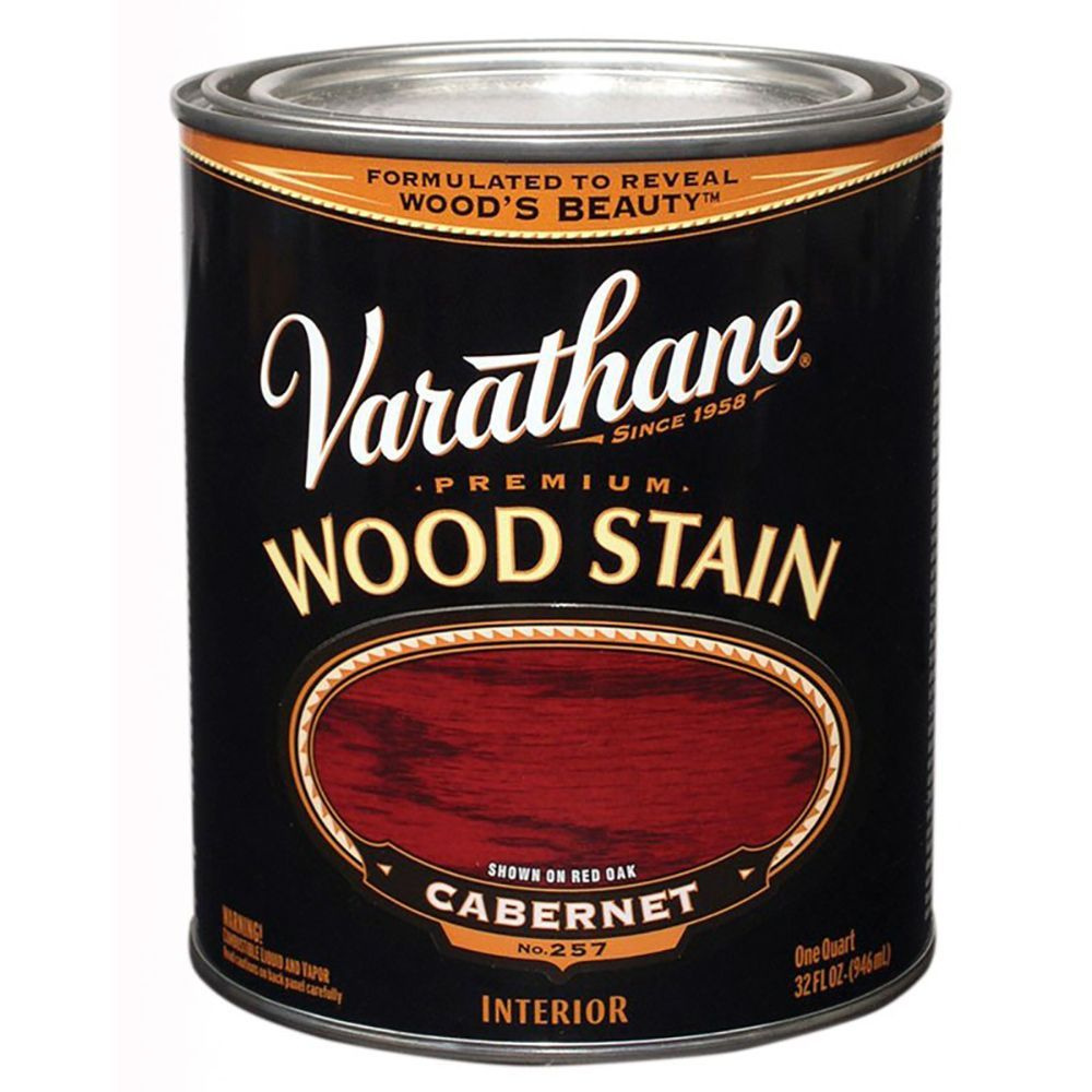 Тонирущее масло масляная Varathane Premium Dry Wood Stain Каберне 0,946 л  #1