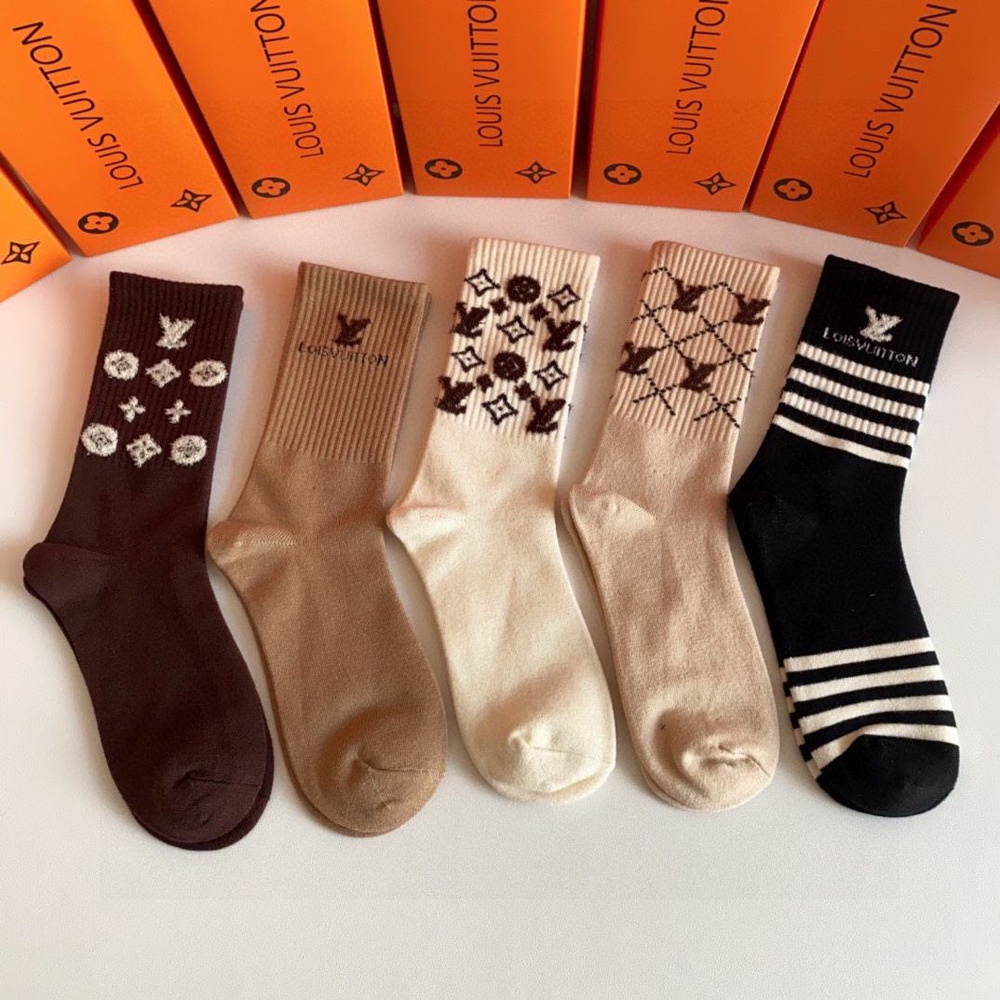 Носки Louis Vuitton Socks, 5 пар #1