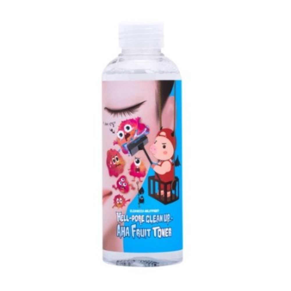 Elizavecca Тонер с фруктовыми кислотами Milky Piggy Hell-Pore Clean Up AHA Fruit Toner, 200 мл  #1