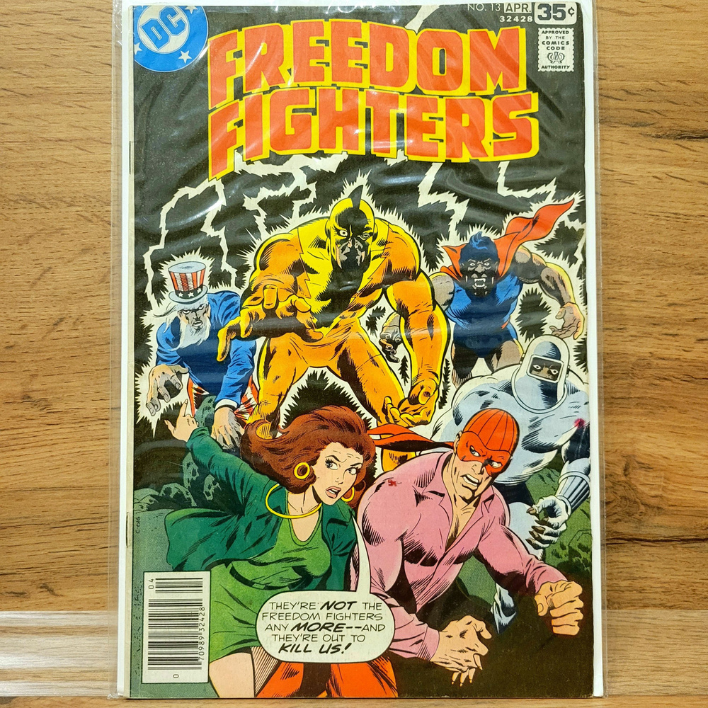 Раритетный Комикс Freedom Fighters #13. 1983 Год | Lee #1