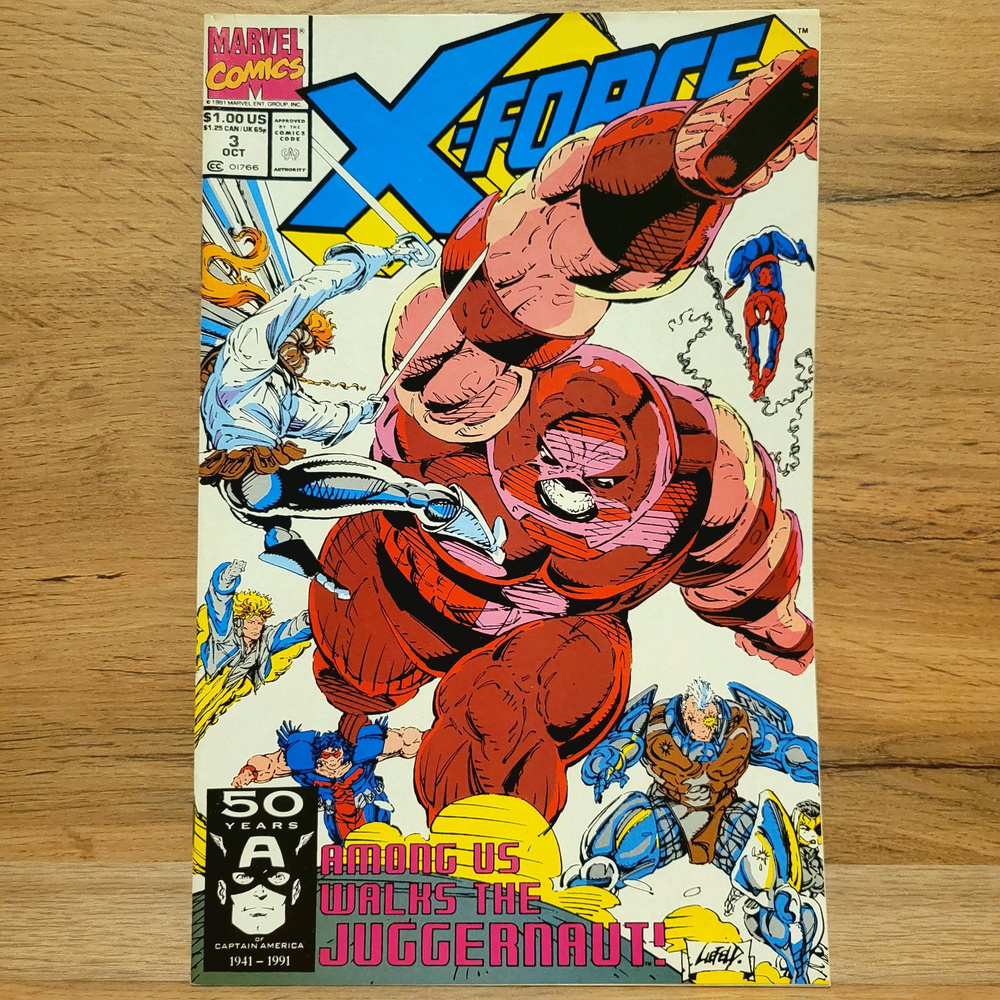 Ретро Комикс X Force #3. 1991 Год. | Lee #1