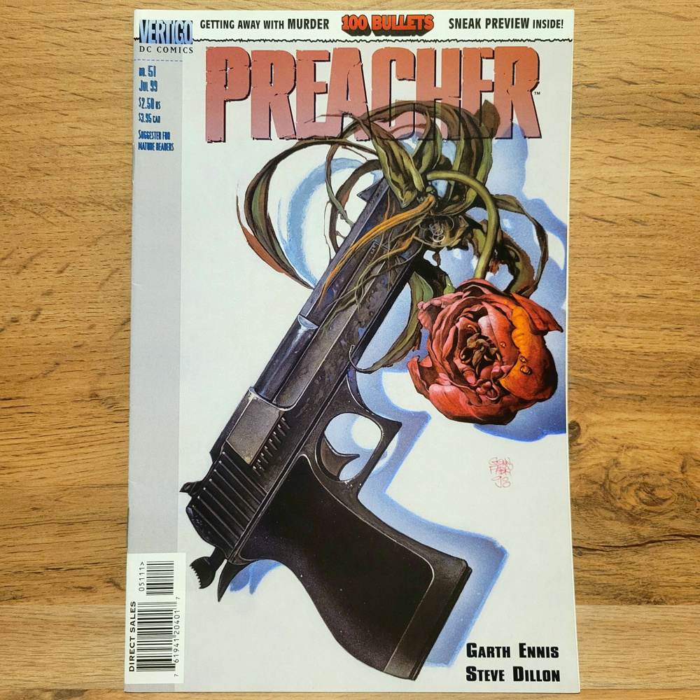 Ретро Комикс Preacher #51. 1999 Год. | Lee #1