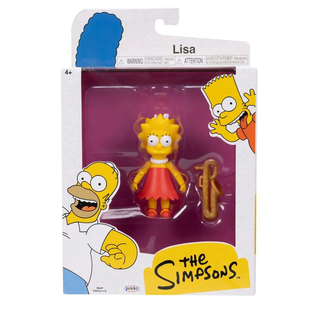 Lisa Simpson The Simpsons Jakks Pacific / Лиза Симпсон Фигурка Симпсоны #1