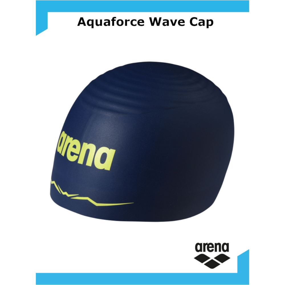 Шапочка стартовая для плавания Arena AQUAFORCE WAVE CAP ,M, темно-синий  #1