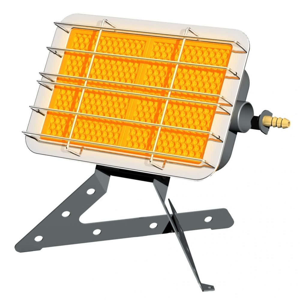 Обогреватель газовый инфракрасный Солярогаз ГИИ-2,9 кВт на подставке  #1