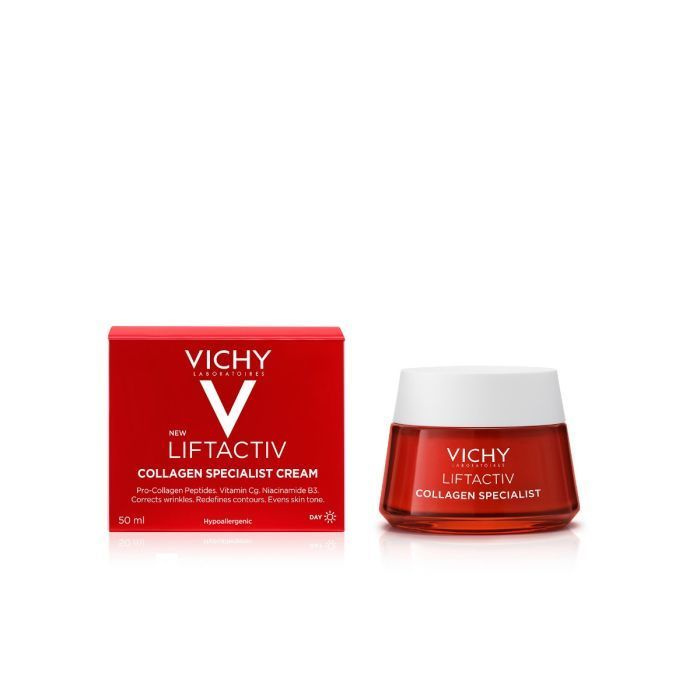 Liftactiv Collagen Specialist Дневной антивозрастной крем для лица с пептидами против морщин и для упругости #1