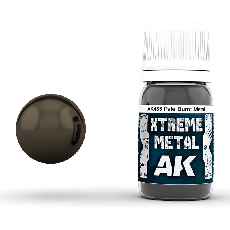 Краска металлик AK Interactive XTREME METAL STEEL 30ML #1