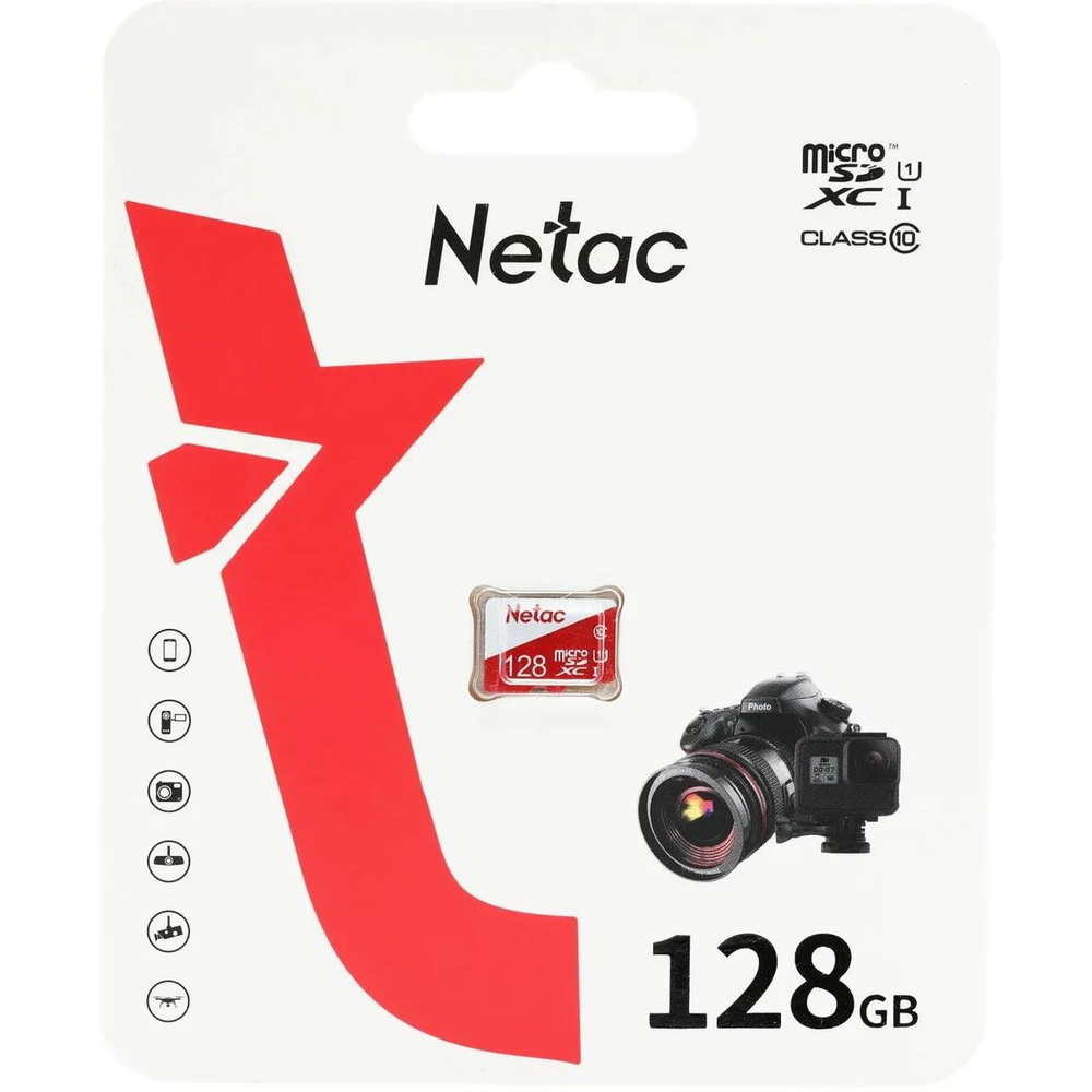 Netac Карта памяти P500 128 ГБ  (NT02P500ECO-128G-S) #1