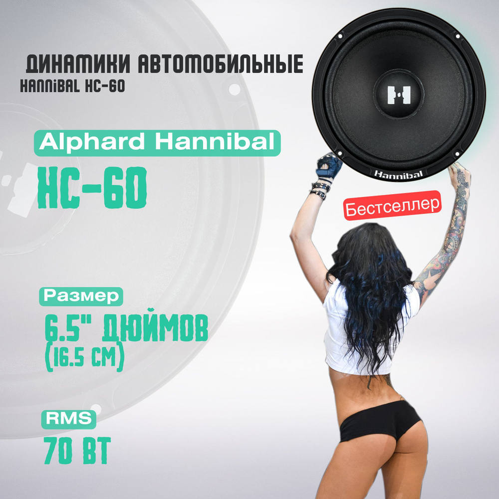 Динамики Alphard Hannibal HC-60 #1