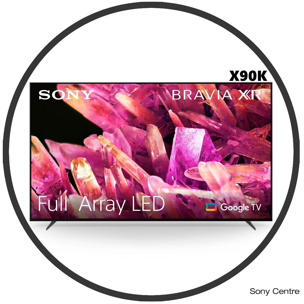 Sony Телевизор XR-55X90K 55" 4K UHD, черный #1