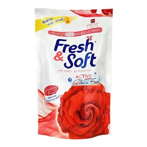 CJ LION Гель для стирки с ароматом розы Essence Fresh & Soft Liquid Detergent Red Rose, 450 мл  #1