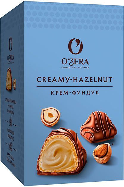 Конфеты OZera Creamy-Hazelnut (Крем-фундук) 150 гр #1