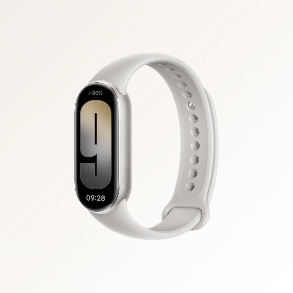 Xiaomi Фитнес-браслет Smart Band 9, серый металлик #1