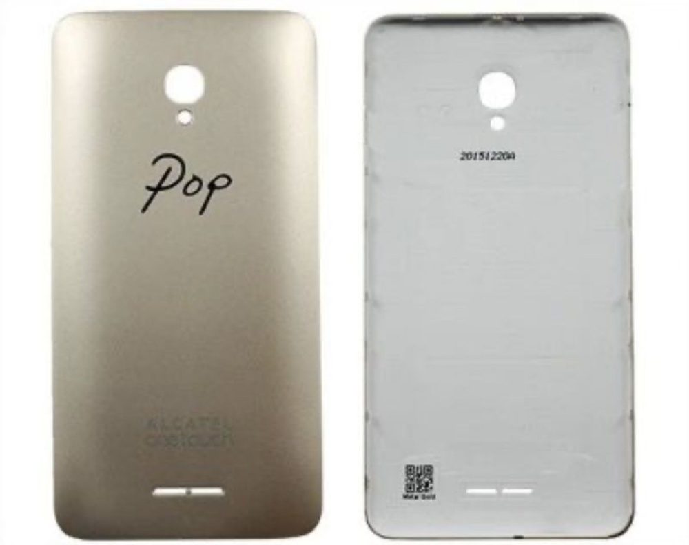 Задняя крышка для Alcatel OT-5022D Pop Star (золото) #1