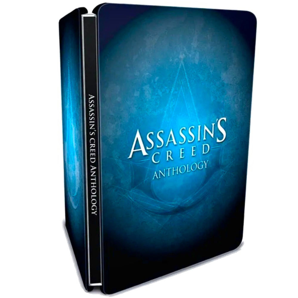 Металлический бокс "Assassin's Creed Anthology STEELBOOK" для 6 DVD/CD дисков, размер G1 стилбук  #1