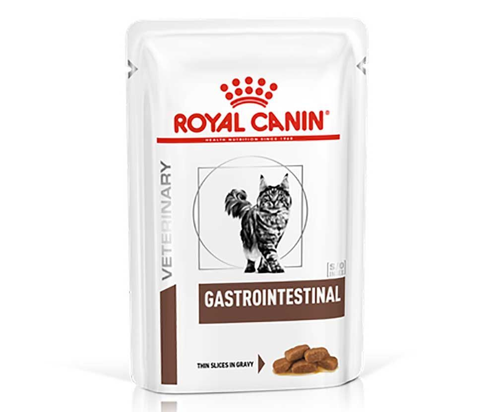 Лечебный влажный корм royal canin для кошек при нарушении пищеварения veterinary feline gastrointestinal #1