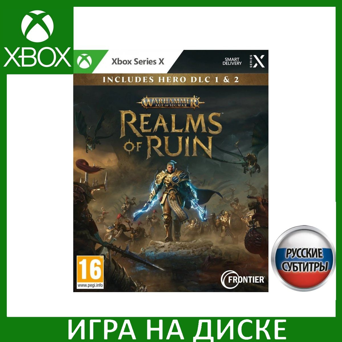 Игра на Диске Warhammer Age of Sigmar: Realms of Ruin Русская версия (Xbox Series X)