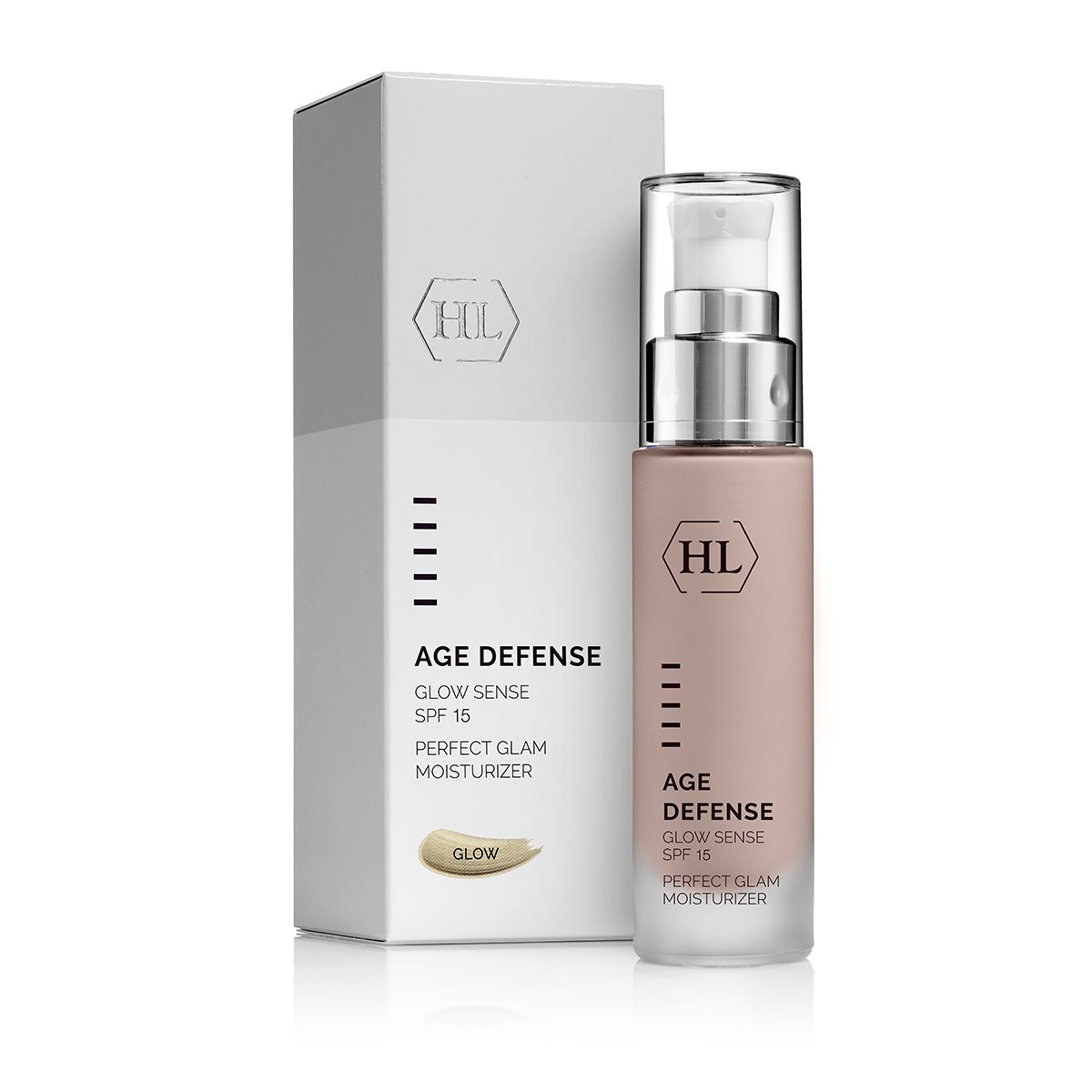 Defense light. Age defense glow sense spf15. holy land creams glow sense. hl always active age defense glow sense spf 15.