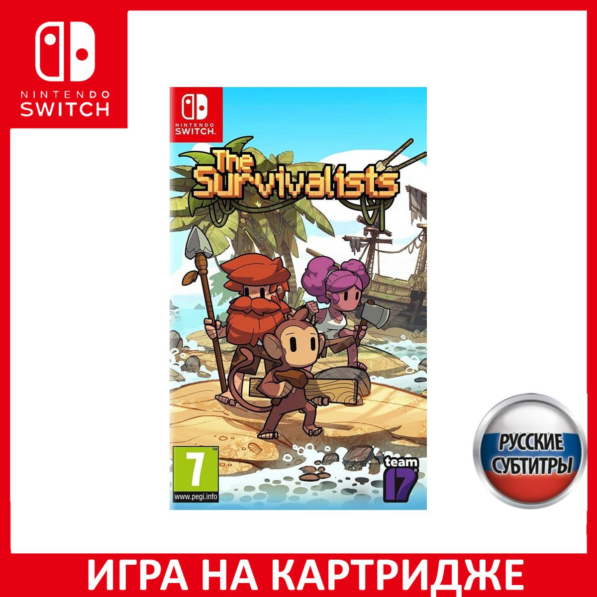 Игра на Диске The Survivalists Русская Версия (Switch)