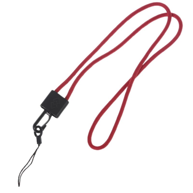 (1штука)Однотонныйплетеныйремешокдлязащитыотпотери-красный