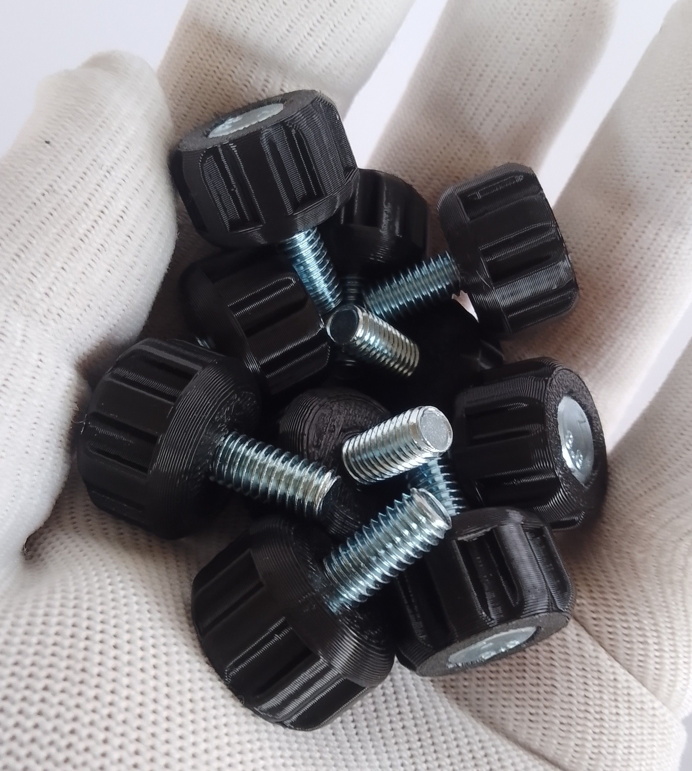 ВинтM6x13мм,головка:Барашковая,10шт.95г