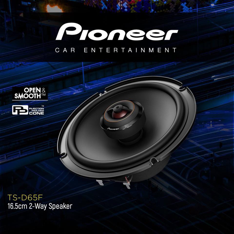 PioneerTS-D65F,оригинальныединамики"D"серии,16см